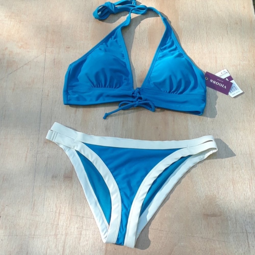 NWT Vigoss Bikini Top and Bottom Size Medium